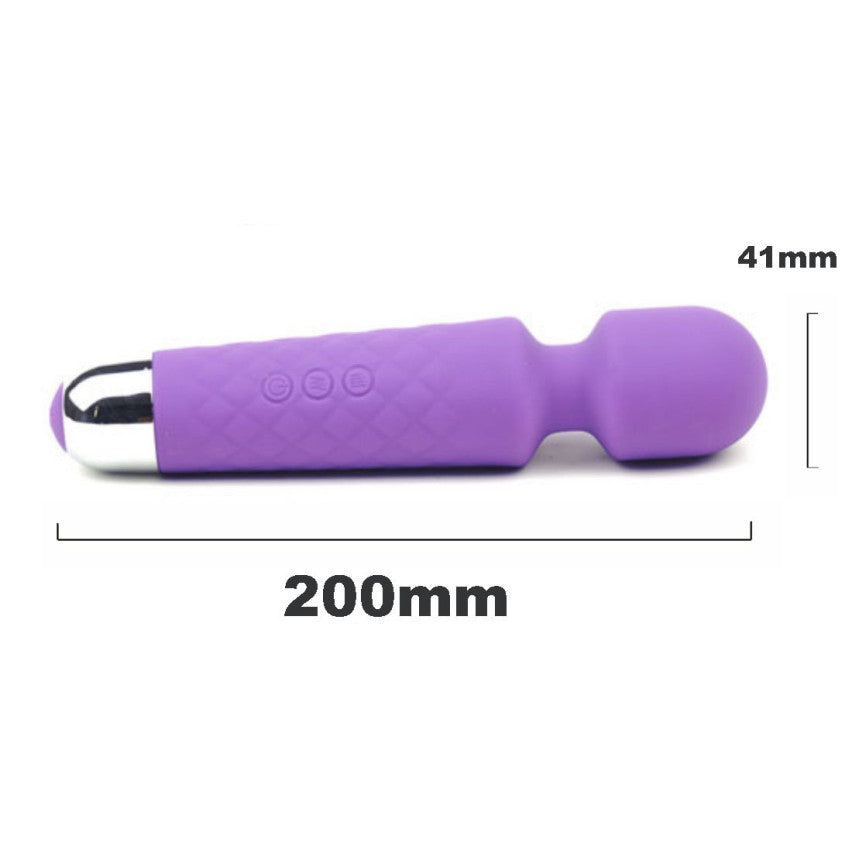 MZ2579 USB Punjivi Magic Wand Vibrator za Klitoris  - Vodootporni Masažer 20 cm