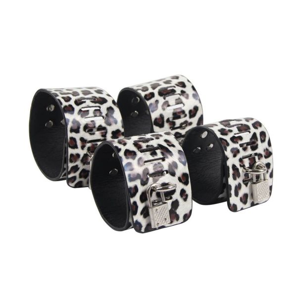 MZ2568 Wild Leopard BDSM Set - Zavodljiva Igra Moći za Parove