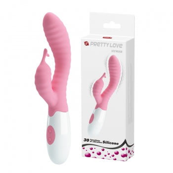 MZ2599 Pretty Love Dual Rabbit Vibrator za G-tačku i Klitoris (30 modova)
