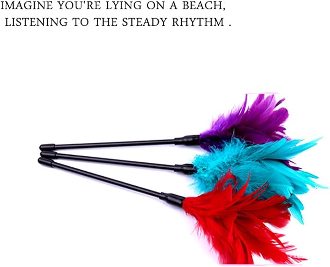 MZ2572 Zavodljiva Peruška za Igru i PredigruSensual Feather Tickler