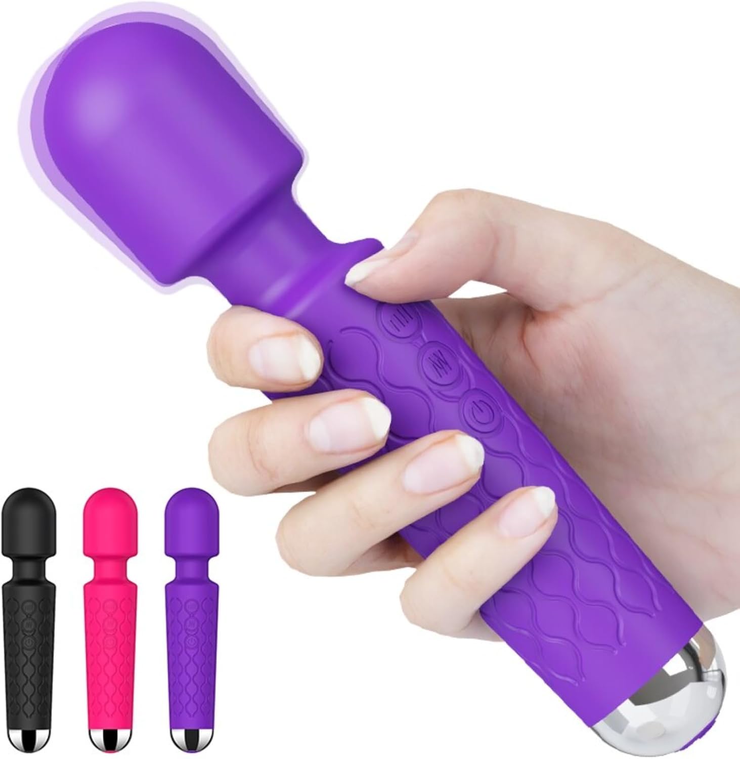 MZ2579 USB Punjivi Magic Wand Vibrator za Klitoris  - Vodootporni Masažer 20 cm