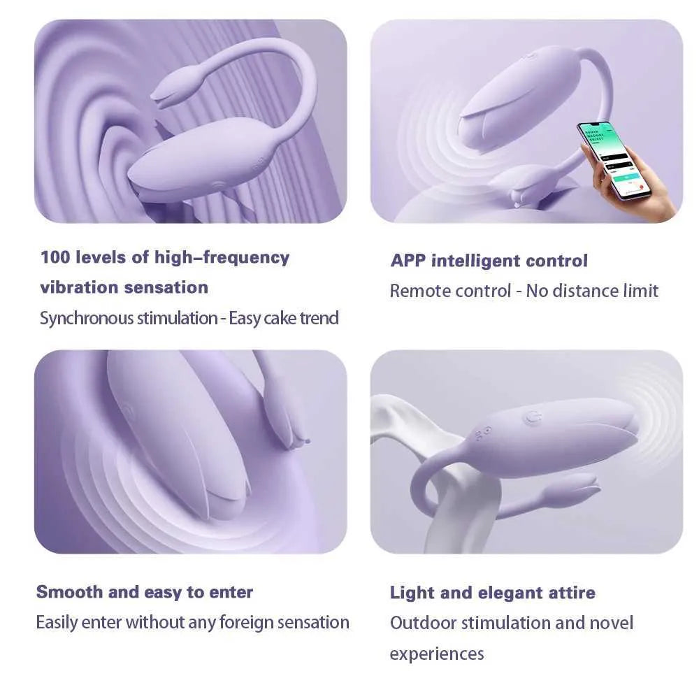 MZ2576 Smart Vibro Jaje sa Aplikacijom - Bežični G-Spot i Klitoris Stimulator