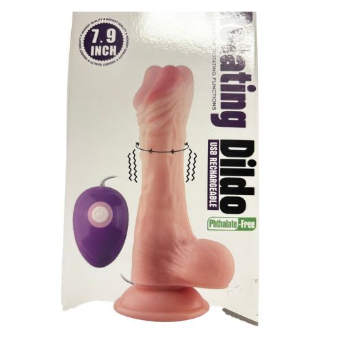 MZ2590 Vortex RealFeel Rotating Dildo 20 cm - Vibracija + Daljinski