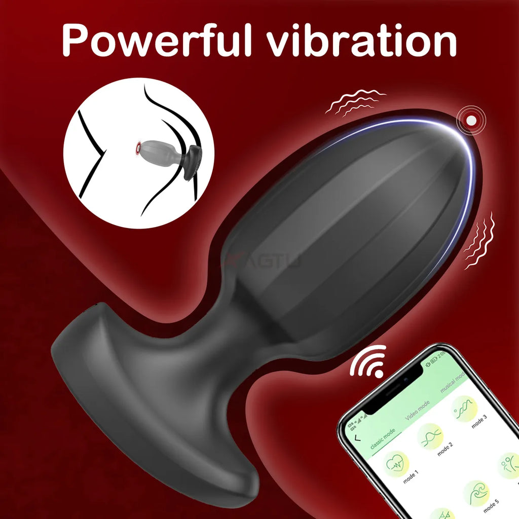 MZ2575 Analni Vibrator sa Aplikacijom - Pametna APP Kontrola, USB Punjenje