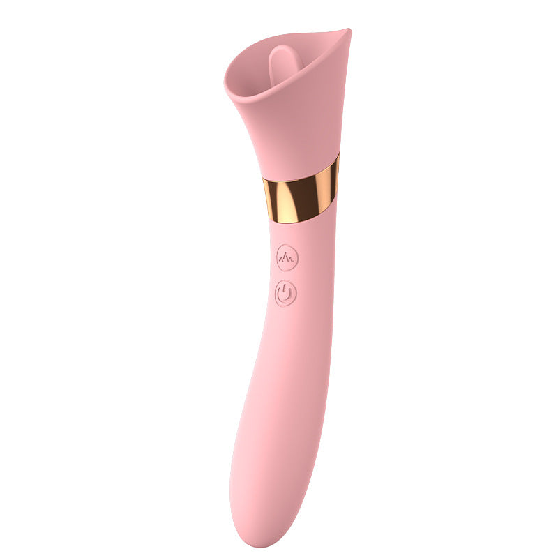 MZ2613 Rose Lick G-Spot Stimulator – Klitoralni Vibrator sa Efektom Lizanja