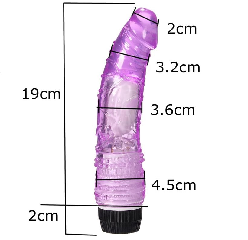 MZ2584 Alpha One RealFeel Vibrator 19 cm