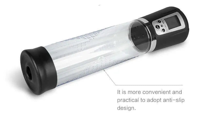 LCD Pumpa za Penis – Automatska Vakum Pumpa za Trening i Povećanje