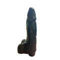 MZ2588 XL Vibrator sa testisima 21 cm - Black Realistični Dizajn