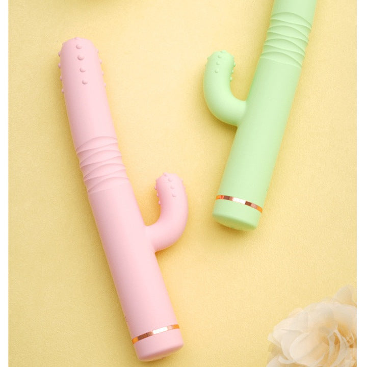 MZ2552 Premium Rabbit Vibrator Dual Stimulator G-Tačke i Klitorisa  Roze