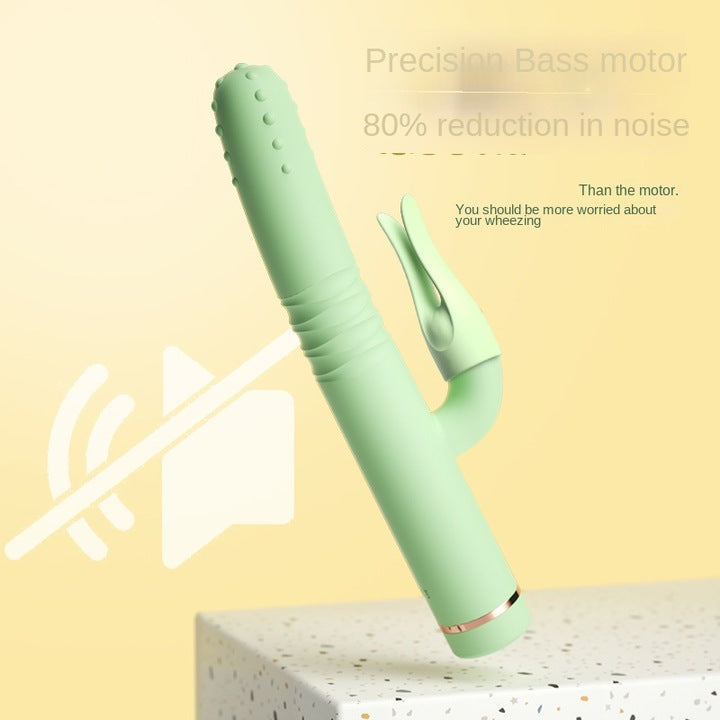 MZ2552 Premium Rabbit Vibrator Dual Stimulator G-Tačke i Klitorisa Zeleni