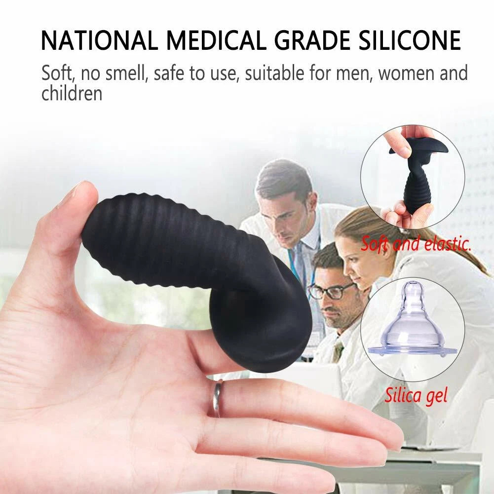 MZ2601 Premium Vibrirajući Analni Čep - Silikonski Butt Plug za Početnike